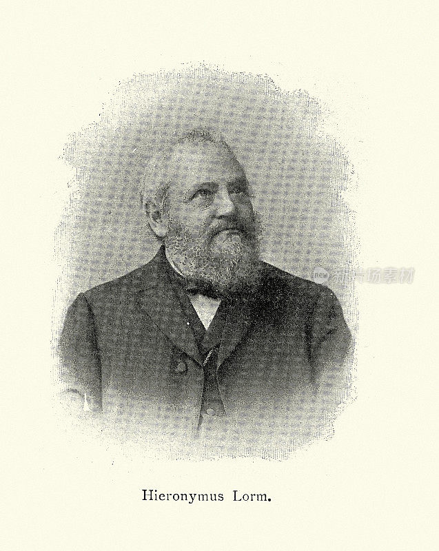 海因里希・兰德斯曼(Heinrich Landesmann)是一位奥地利诗人和哲学作家，他的笔名Hieronymus Lorm更为人所知